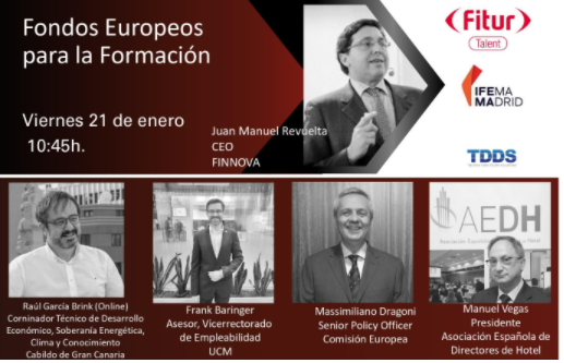Finnova estará presente en FITUR apostando por la sostenibilidad, la digitalización y la formación en fondos europeos para el turismo